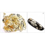 Foite subtiri colorate pentru decor unghii FSU04 Gold